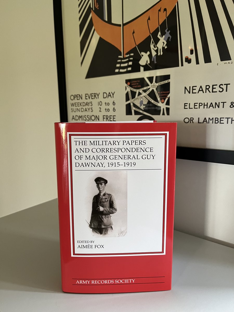 Dawnay has dawned! Delighted that my latest book—The Military Papers & Correspondence of Major General Guy Dawnay, 1915-1919—has been published. I started this project back in 2018 (struggling thru the pandemic years), so it's great to see Dawnay between covers. Relieved & proud.