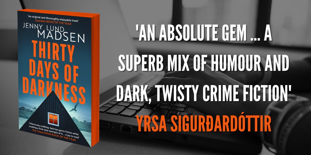 ❄️🐧🪝

OUT IN #paperback TOMORROW!

@JennyLundMadsen's darkly funny, chilling #NordicNoir #thriller #ThirtyDaysOfDarkness t @meganeturney

A snobby literary author is challenged to write a crime novel in 30 days, then a body is found…

geni.us/r0HBC46

#BookTwitter