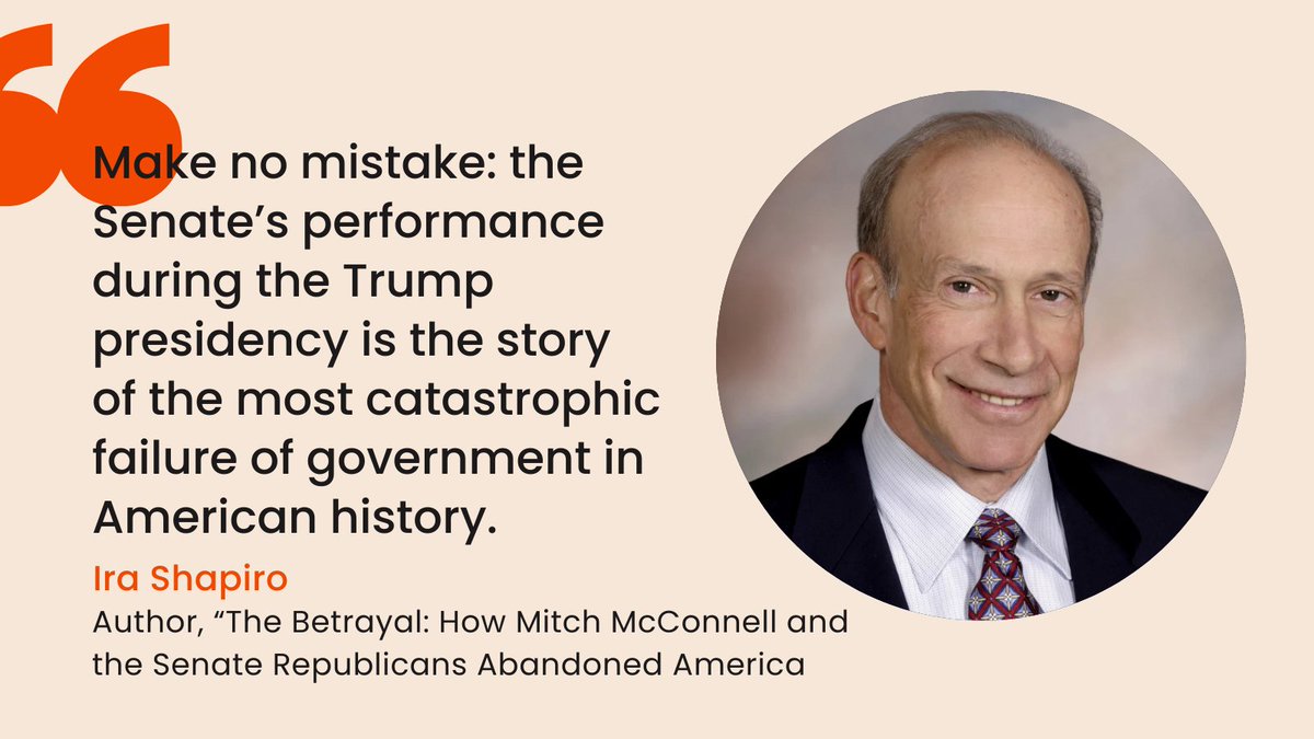 Pre-order The Betrayal: How Mitch McConnell and the Senate Republicans Abandoned America -- paperback with new forward is out May 21st! a.co/d/5wv8pf9