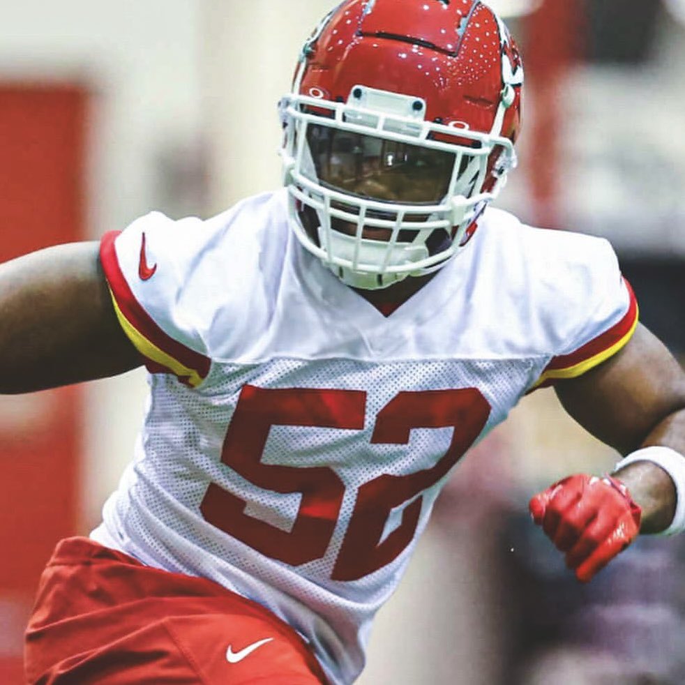 A look at @BryceHouston42 at the Chiefs’ rookie mini camp ‼️ #OUohyeah