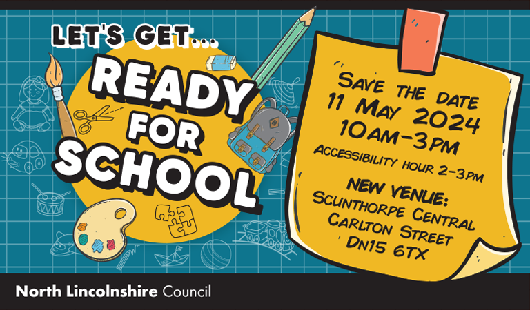 Is your child starting primary school in September this year? Prepare for this monumental event at this year’s community event on Saturday 11 May between 10am and 3pm at Scunthorpe Central on Carlton Street. Find out the full details 👇 northlincs.gov.uk/ready-for-scho… #events #school