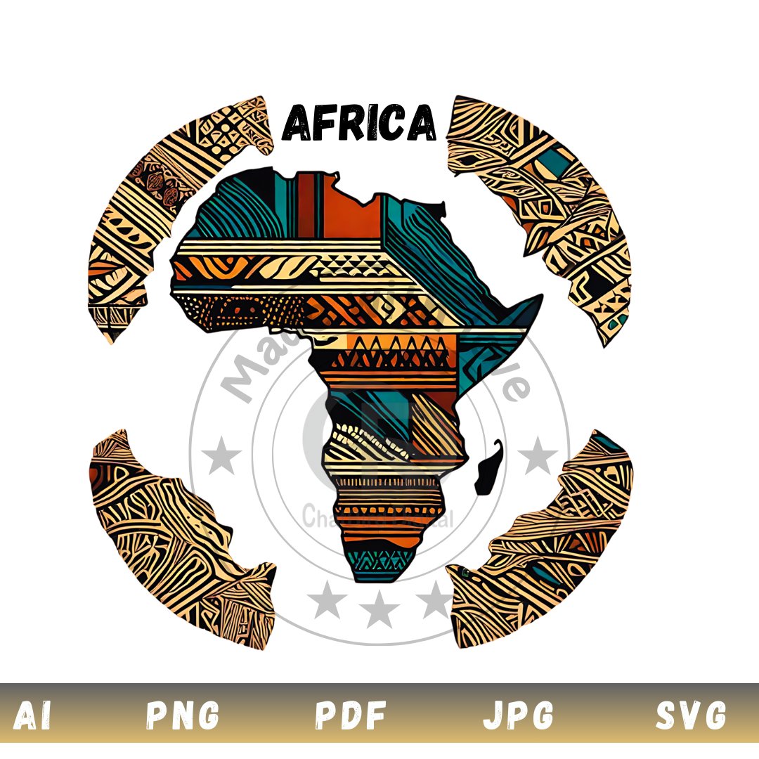 ChatBirdDigital's tweet image. etsy.me/3UP85KJ via @Etsy 
Discover the beauty of Africa with our Artificial intelligence-designed abstract map. #africamap #chatbirddigital #SAelections2024