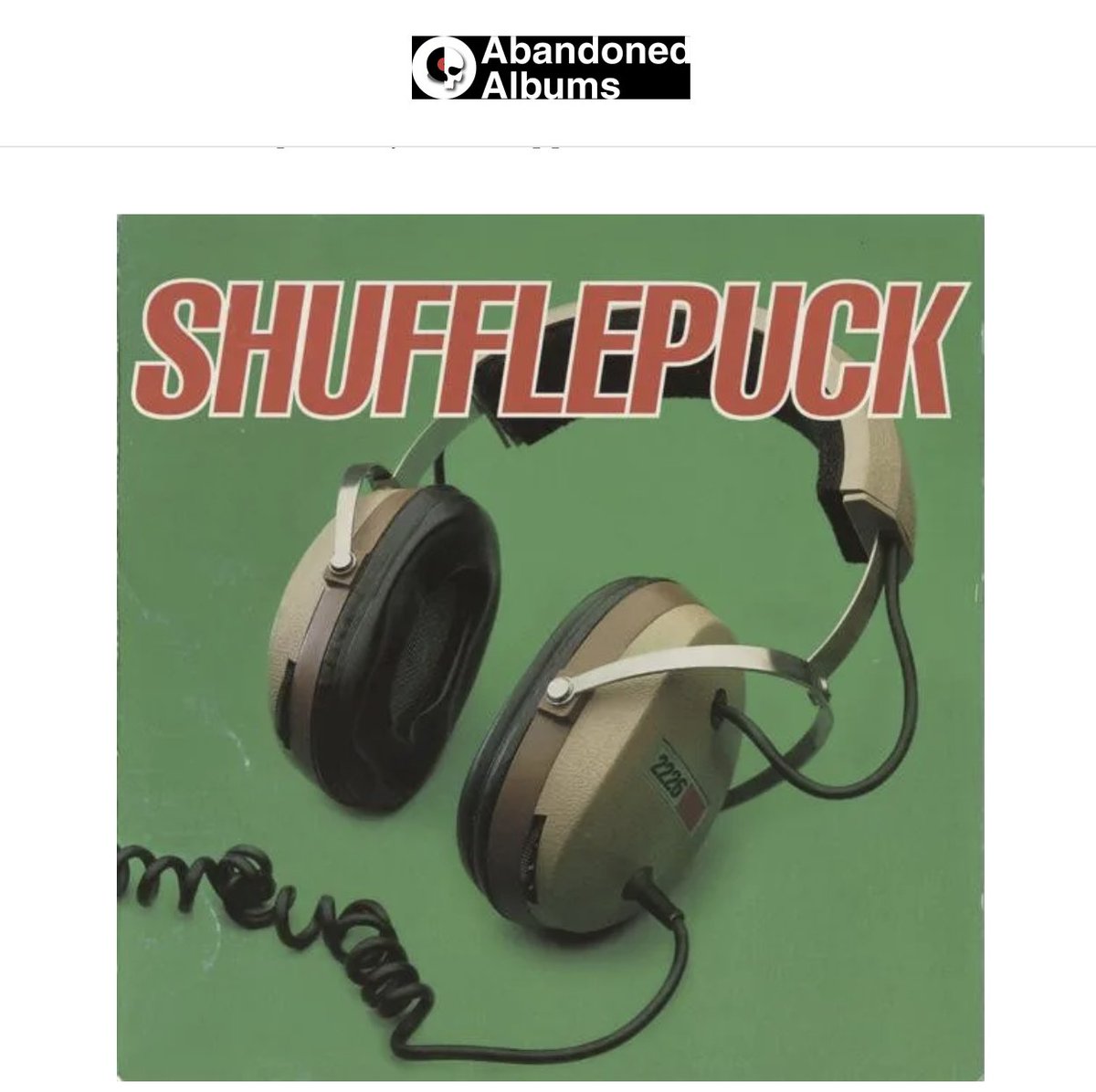 This write up about Shufflepuck is great...and so is the @AbandonedAlbums #podcast interview with Justin Fisher and Adam Orth from the band. 💙👓 #music #90smusic #alternative #geekrock abandonedalbums.substack.com/p/shuffle-it-a…