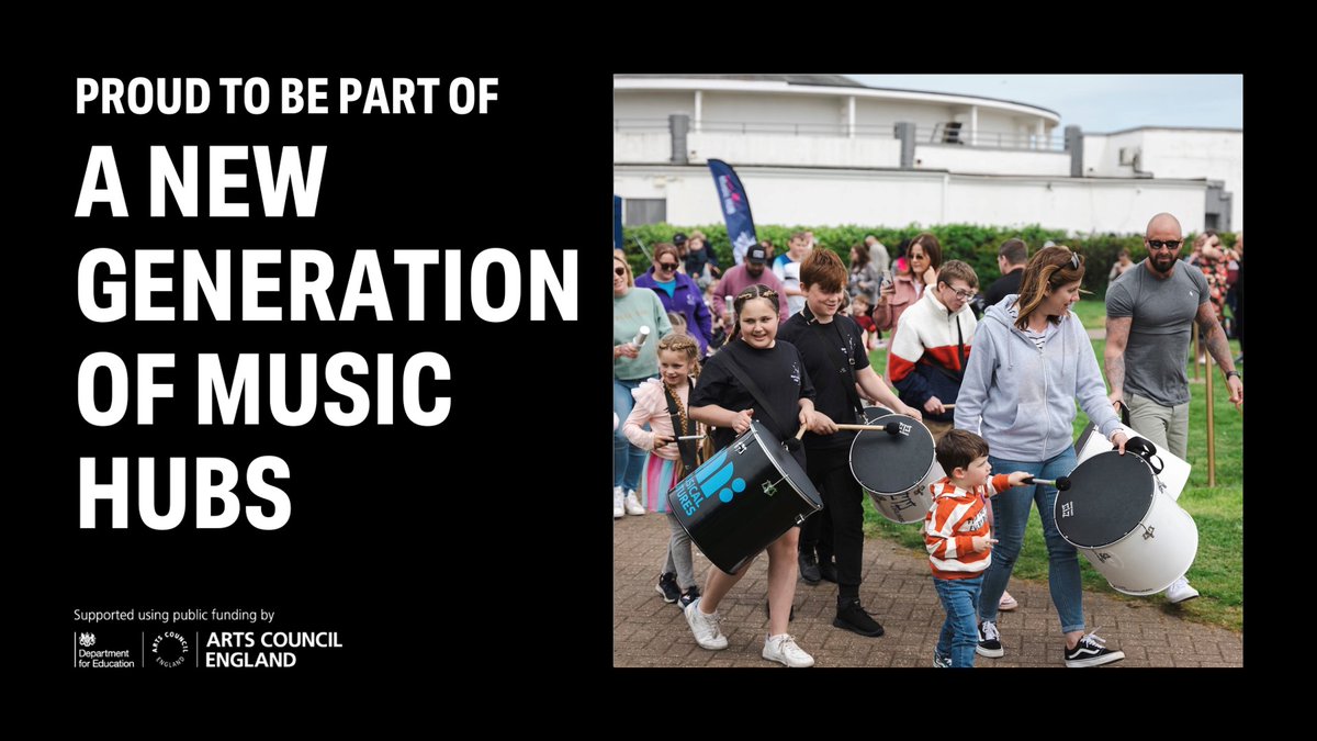 We're delighted to announce that Norfolk County Council has been selected by @ace_national as a Hub Lead Organisation from September 2024, working with our amazing partners to support music education across Norfolk and Suffolk 🎉

#ACESupported #MusicHubs #LetsCreate