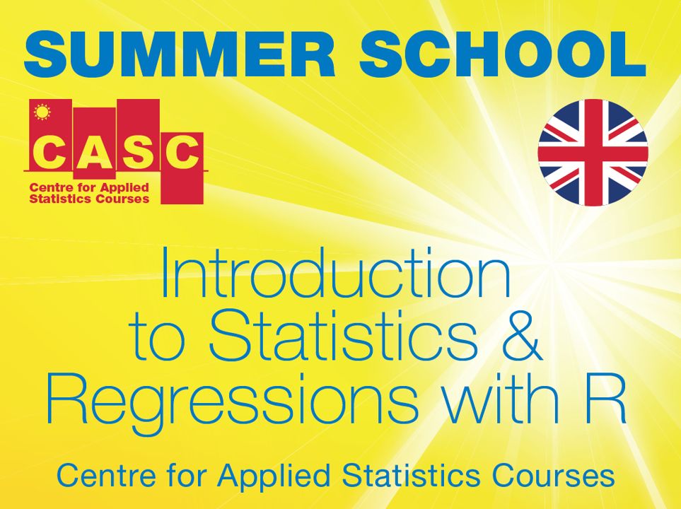 UCL Hybrid Summer School: Introduction to Statistics with R 01 July 2024–05 July 2024 An five-day summer school teaching you fascinating new statistical skills and a statistical programming language. #statistics #Rstudio #Stats #statscourses #UCL ucl.ac.uk/child-health/e…