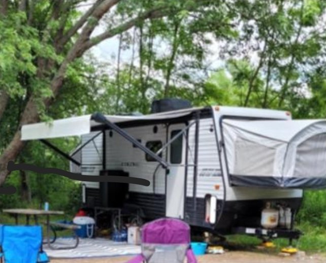 #HaldimandOPP is investigating a trailer theft from a Haldimand Rd 66 #Caledonia address sometime in April/24. If you have any info about this 2019 Viking RV, call #OPP 1-888-310-1122 or @hncrimestoppers 1-800-222-8477^pc