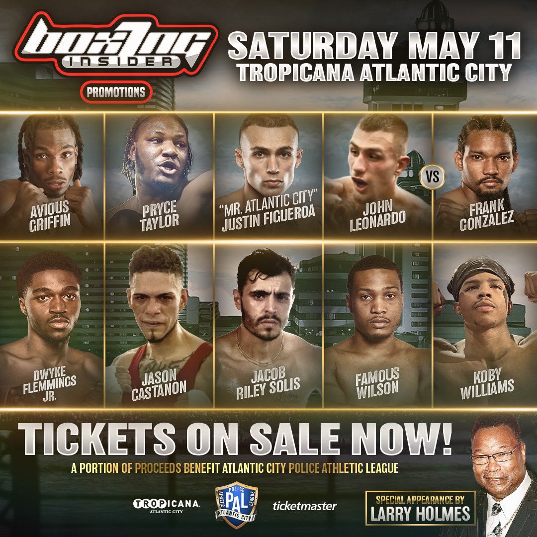SATURDAY NIGHT IN ATLANTIC CITY. Tickets on Sale: ticketmaster.com/boxing-insider…