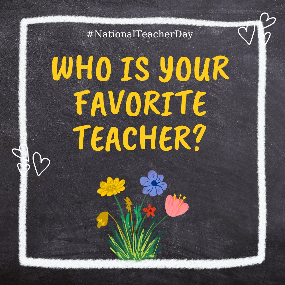 It's #NationalTeacherDay 👨‍🏫👩‍🏫... let's tell all of the teachers out there how much they mean to us ♥️. Give a shout-out 📣 to a special teacher in your life (past or present)! #WEareLakota