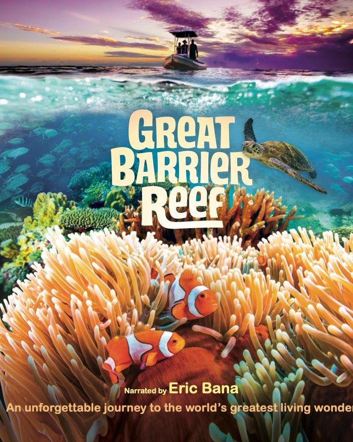 Join us for an unforgettable Extreme Screen adventure exploring the natural beauty and exquisite strangeness of the world’s largest living wonder, the Great Barrier Reef. Featured at our GIANT 5-story Extreme Screen with showtimes thru May 30 >> bit.ly/GreatBarrierRe…