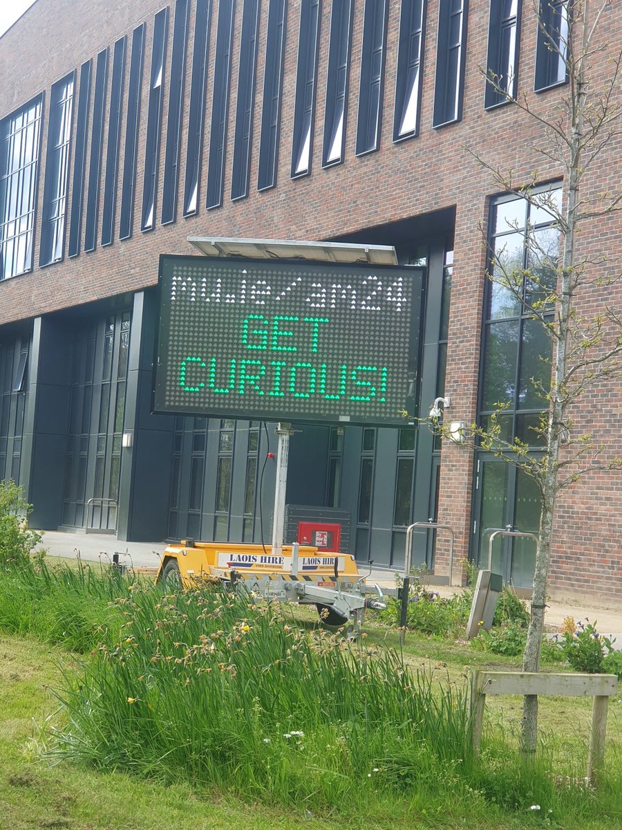 Did you see our signs on campus over the long weekend? 😎 The countdown to this years Arts and Minds Festival is well and truly on! Check out mu.ie/am24 for more info & tickets. See you there! #MUArtsAndMinds2024