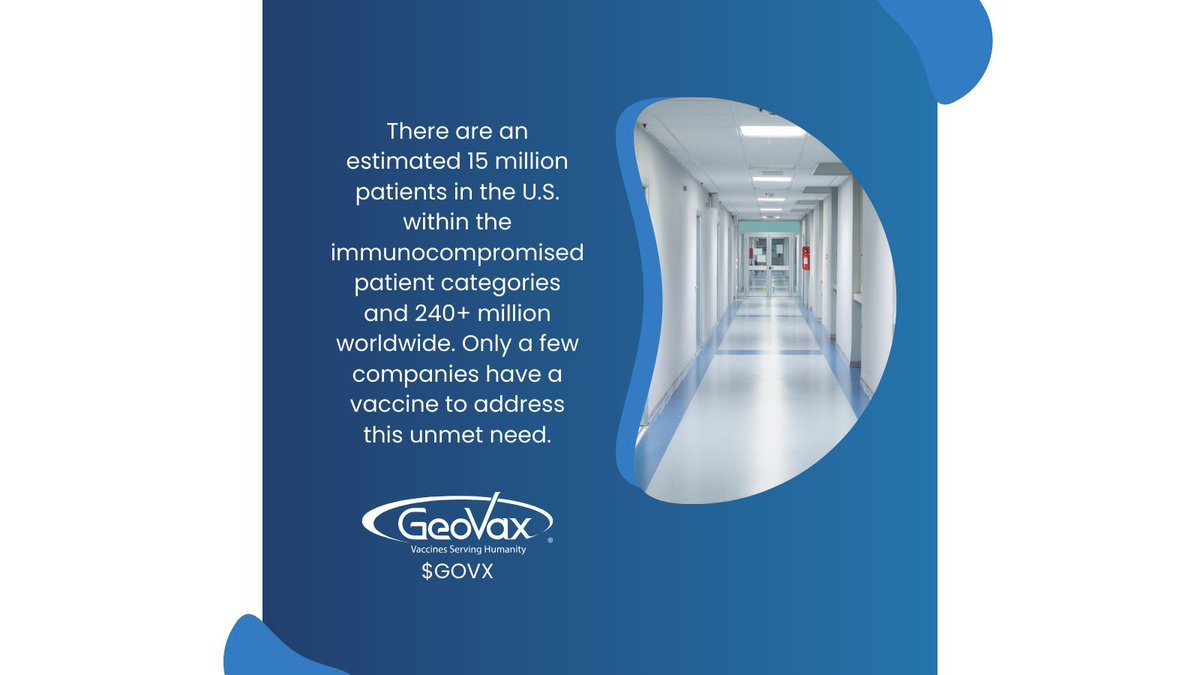 #infectiousdiseases #immunooncology #COVID19 #vaccines #immunocompromised #cancer $GOVX geovax.com
