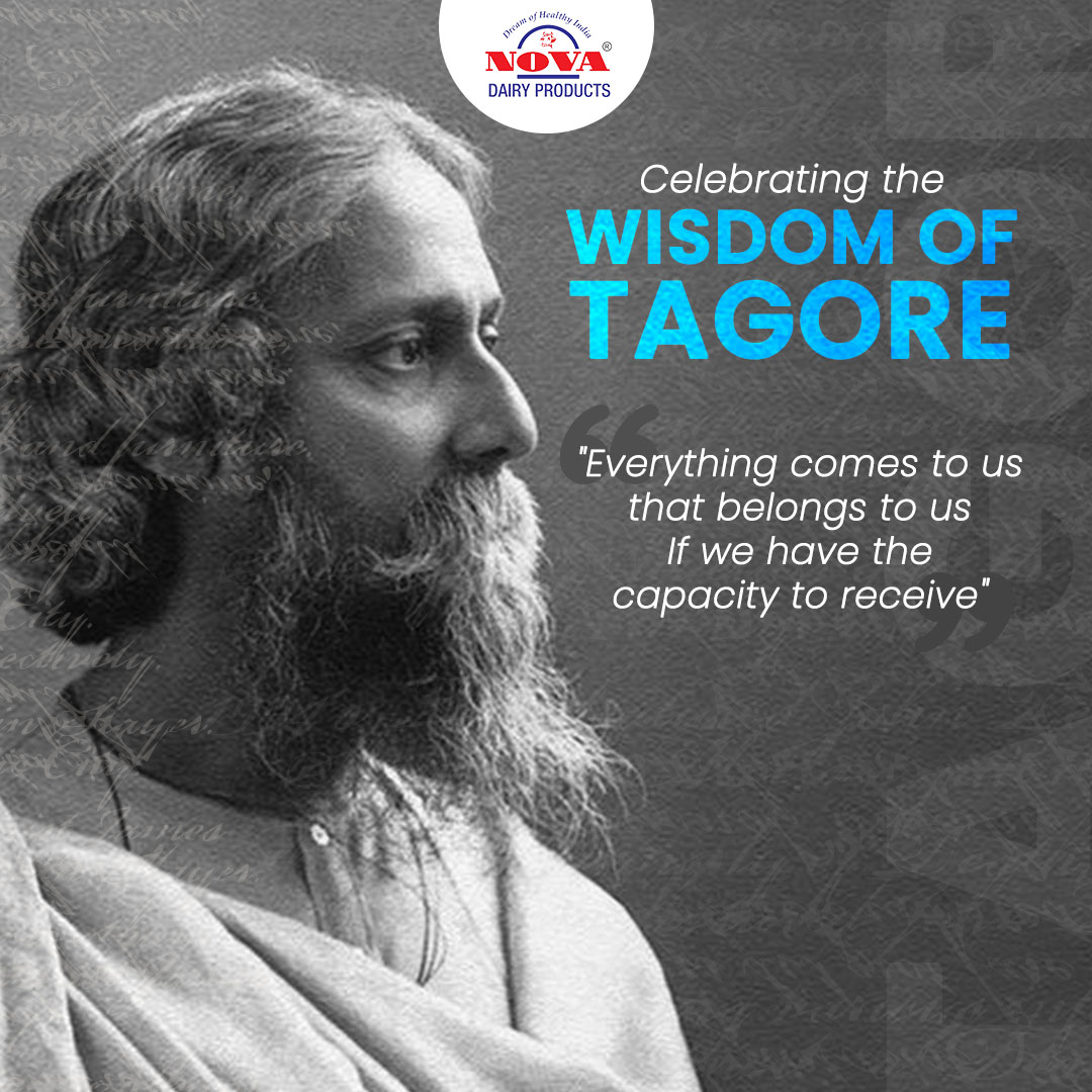 Celebrating the Legacy of Literature and Love!
Happy Rabindranath Tagore Jayanti!

#TagoreJayanti #RabindranathTagore #TagoreLegacy #TagorePoetry #Novadairy