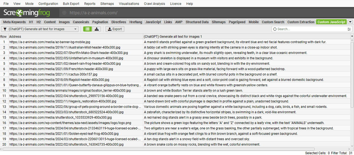ICYMI <a href="/screamingfrog/">Screaming Frog</a> SEO Spider 20.0 is out today with tons of new features (screamingfrog.co.uk/seo-spider-20/) including How to Crawl with ChatGPT (screamingfrog.co.uk/seo-spider/tut…). No voucher codes valid 😏