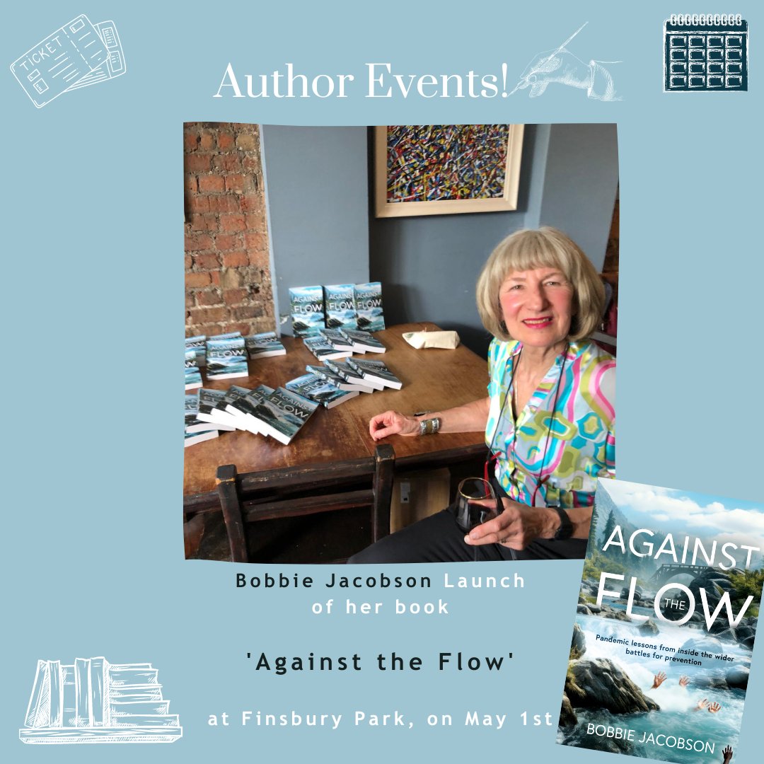 Thrilled to see our author, Bobbie Jacobson, celebrating the launch of her book AGAINST THE FLOW at Finsbury Park! Against the Flow is Bobbie's personal account of the tragedies, comedies, triumphs and setbacks of a woman doctor. About the book: tinyurl.com/28rm8aum