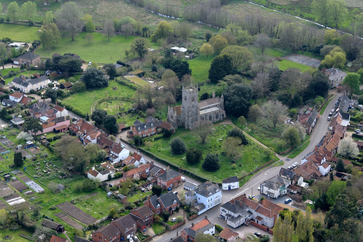 Wangford aerial image - Suffolk. St Peter & St Paul's Church #Wangford #aerial #image #Suffolk #aerialphotography