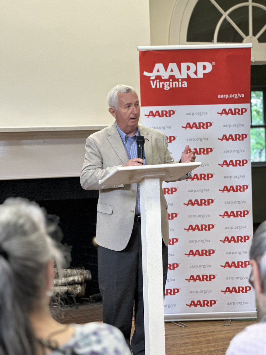 Very grateful to have @PeakeforSenate and @WendellWalkerVA join @AARPVa in Lynchburg today for our Scam Jam event, educating the public on protecting themselves from fraud and scams.