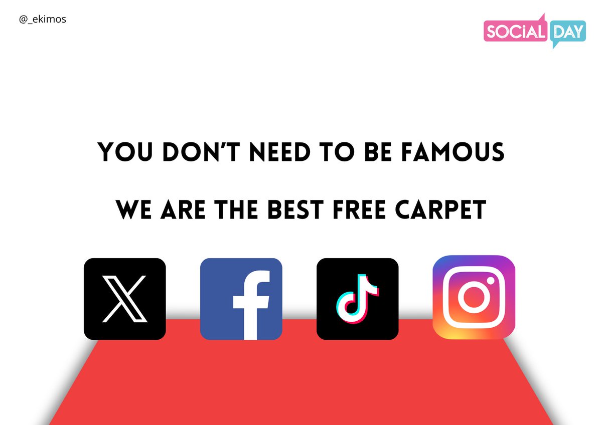 <a href="/OneMinuteBriefs/">One Minute Briefs ⏱️</a> 

One Minute Brief of the Day:
Create posters to advertise social media platforms ahead of tomorrow's <a href="/social_day/">SocialDay 👨🏼‍🎤 #SocialDay24</a> event in London.
#OMBxSocialDayChallenge