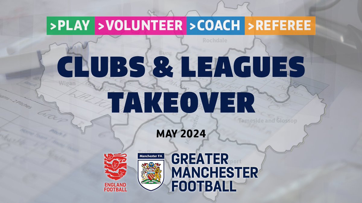 𝐂&𝐋 𝐓𝐚𝐤𝐞𝐨𝐯𝐞𝐫 📢 Tag us in your opportunities in football around Greater Manchester & we will add them to this thread throughout May. Need new players? Have a coaching vacancy? Would like to share important news with us? We want to hear from you!⚽️