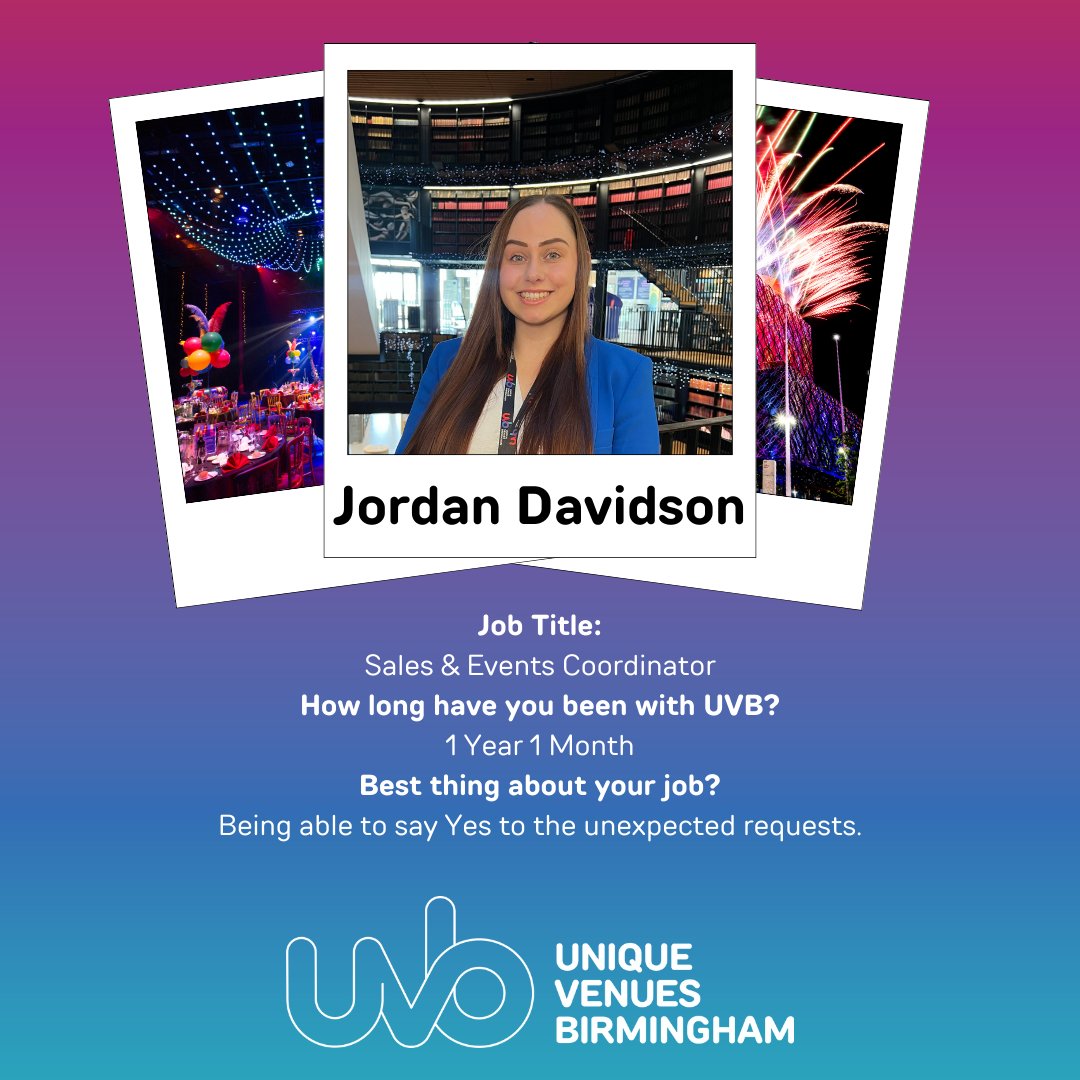 Introducing Jordan, our Sales & Events Coordinator! 🤩 Jordan is an integral part of our team & we are proud to have her on board. Her favourite thing about her job is being able to say ‘YES!’ to unexpected requests, making every event a unique experience. 🙌 #MeetTheTeam