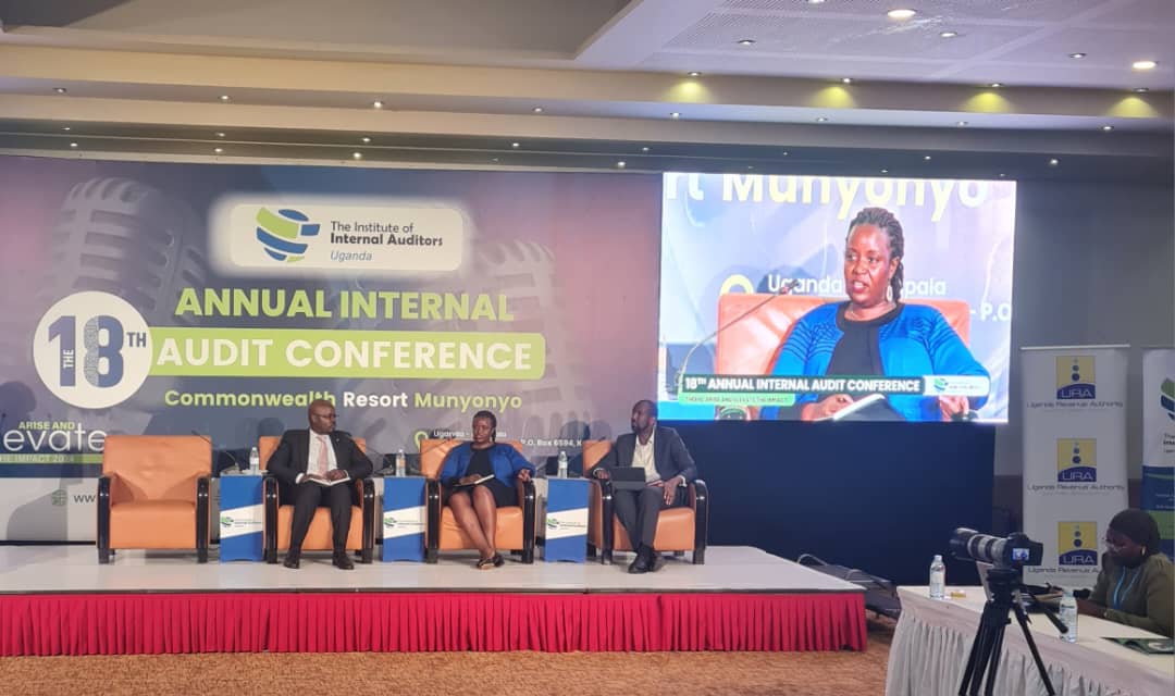 UETCL Manager Internal Audit-Ms Susan Ndabirawo is part of the panel of discussion, shading light on navigating in to the future, transformation strategies for Internal Audit in an evolving environment. 2/2