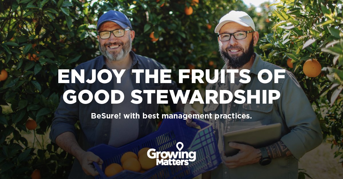 #BeSure to read the labels! Reading and following the label is the first and most important consideration when handling any pesticide. Check out the #GrowingMatters website to learn more on proper stewardship practices: bit.ly/3TzjAUP