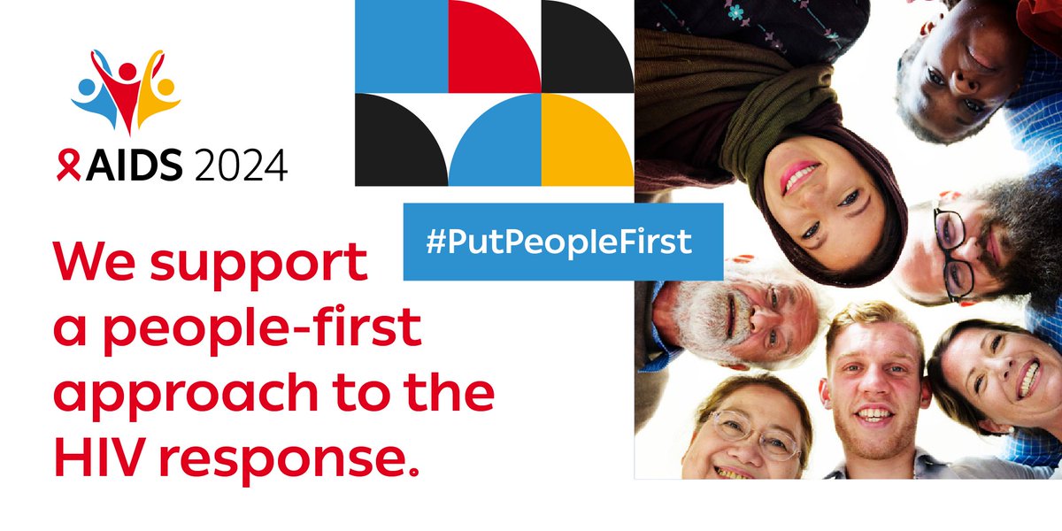 🌐 Join us. Let's #PutPeopleFirst in all facets of the #HIV response! 

aids2024.org/theme