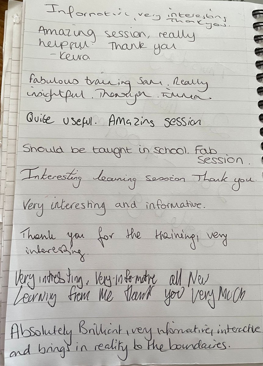 Some fab feedback from our Deaf awareness training last week! Please get in touch if you would be interested in any of our co-produced training sessions #deafawareness #DeafAwarenessWeek2024