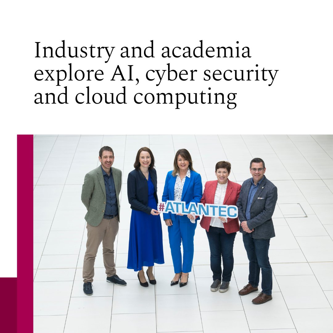 University of Galway & @itag_ie - Innovation Technology AtlanTec Gateway – mark 10 years of collaboration & innovation at the AtlanTec Festival Conference on May 16th with informative & engaging displays of the latest technology developments. Register: ow.ly/97Wi50Ryqv1