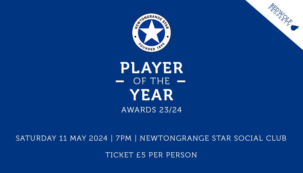 This Saturday is our annual Player of the Year awards evening. We will be celebrating our under 17s, under 20s and first team from 7pm at our Social Club. We have tickets available if you would like to join us to see who picks up the awards for the 2023/24 season. Our…