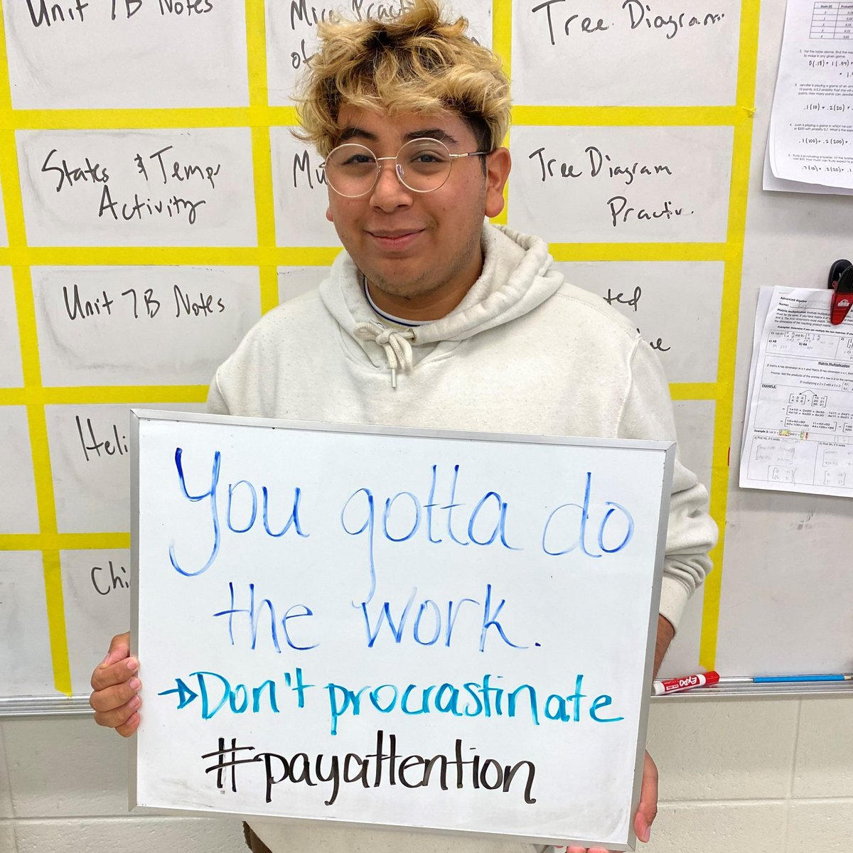 We’ve asked our graduating seniors to share some advice with our younger students.  Here’s what Woodstock High School senior Daniel Juarez had to offer: #CCSDfam #2024CCSDgrads
