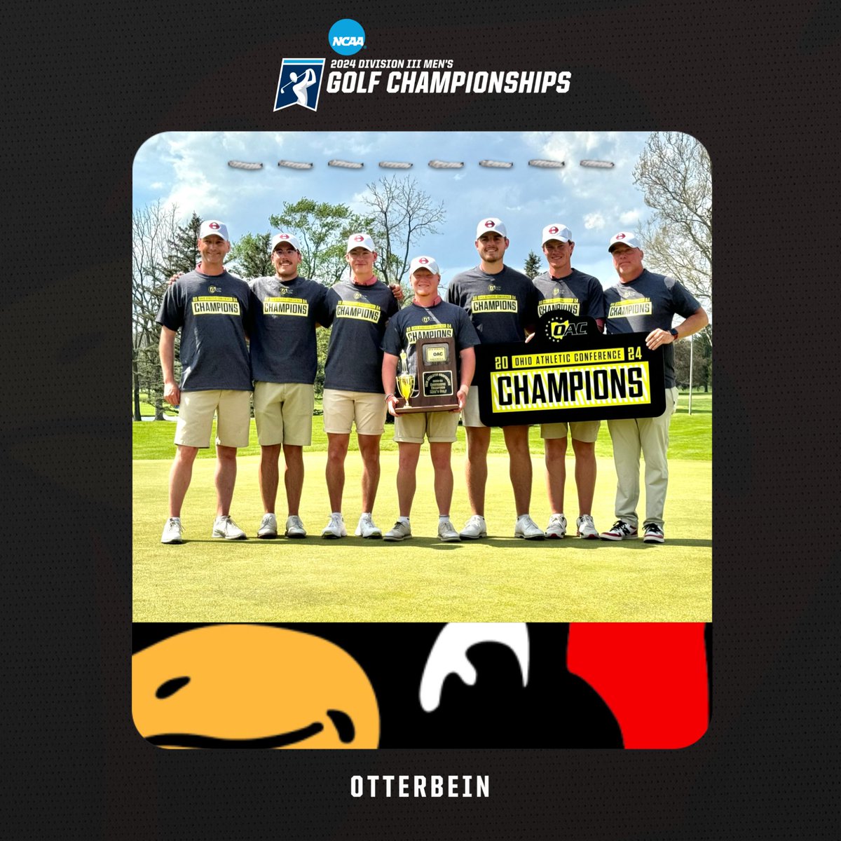 The Cardinals are flying to Vegas! ⛳️🏆

@OtterbeinMGolf receives an automatic bid and will represent the OAC in the @NCAADIII Men's Golf Championships, May 14-17 at Boulder Creek Golf Club in Boulder City, Nevada.

Selections Release: ncaa.com/news/golf-men/…
#d3golf