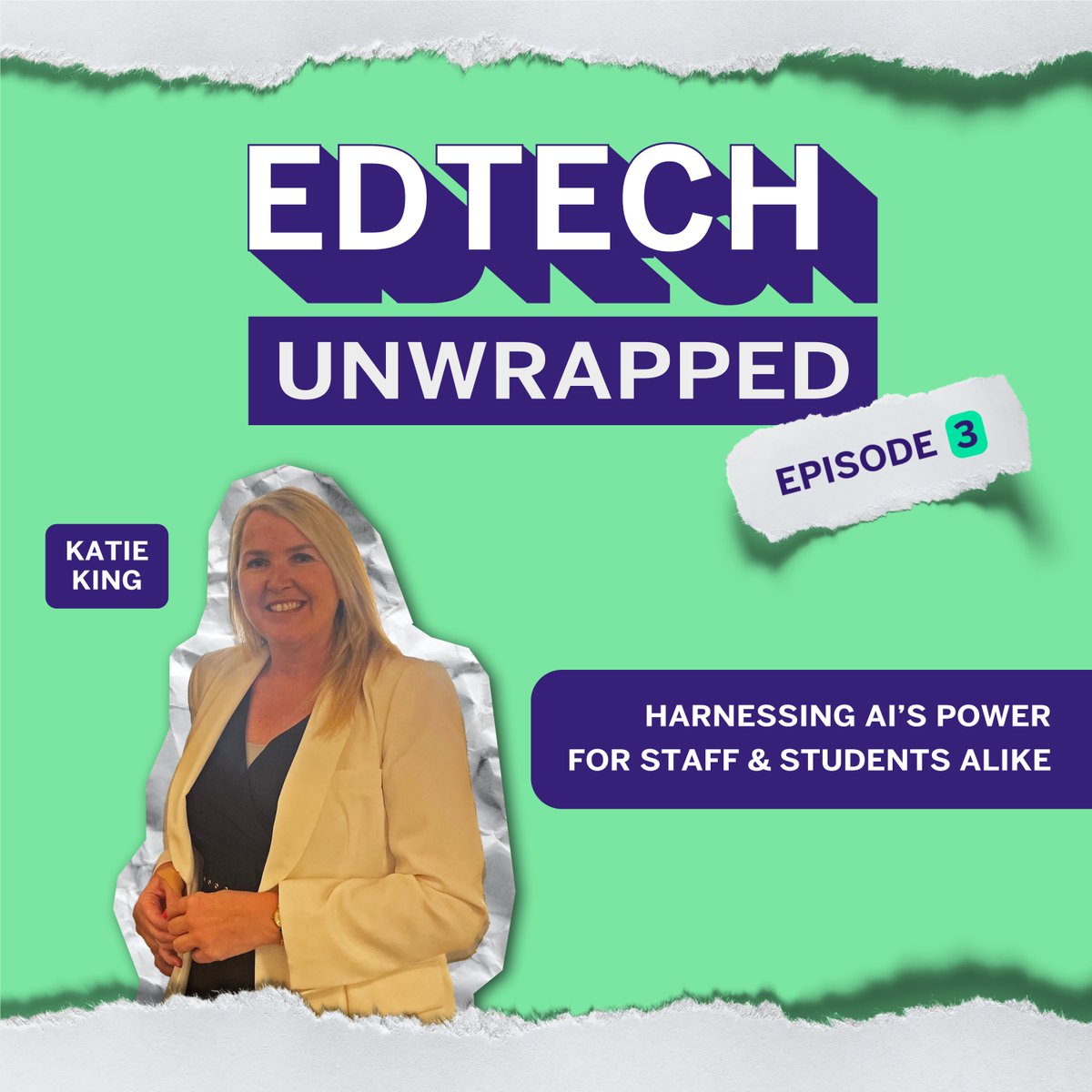 Will AI make your role redundant? Dive into EdTech Unwrapped with Katie King! She's a top 10 AI influencer shedding light on global AI trends, ethical considerations and thriving in the digital age! 🎧 Spotify: eu1.hubs.ly/H08-Ycb0 🎙️ Apple: eu1.hubs.ly/H08-YgT0