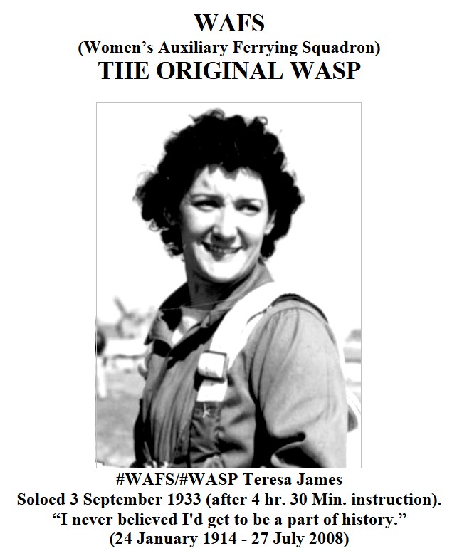 THE ORIGINAL WASP

@WomenInAviation @WomenMilAv8rs @WomenAtWar2 @WomenOfAviation @FlyingIsFemale #womenpilots #FlyGirls @WomenintheAir