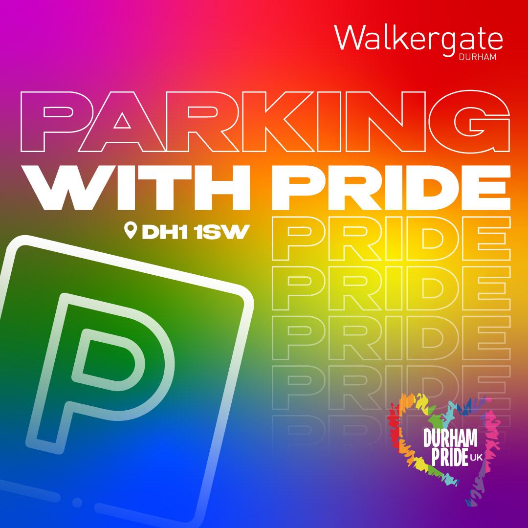 PARKING with Pride!🅿️🏳️‍🌈 Park your car at @EnjoyWalkergate #Durham during @Durham_Pride (25th & 26th May) for safe and secure car parking, and the closest private car park to The Sands. Find us here 👉🏻 bit.ly/CARPARK_Walker… #DurhamPride #PrideDurham