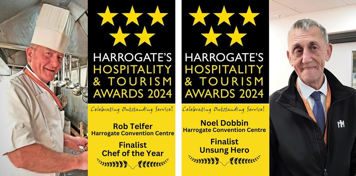 Just 4 weeks to go till the ⁦@HHTAawards! Good luck to all finalists including our own Rob and Noel 🤞🏼🤞🏼 We look forward to hosting the best in #Harrogate's #hospitality businesses on 3 June at the Royal Hall🙌 ⁩ #HHTA #Tourism #Awards ⁦@RoyalHallEvents
