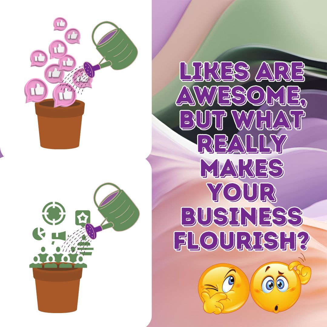 Did you know that nurtured leads are the key to growing your business? Likes are great, but leads drive real growth! #LeadNurturing #GrowYourBusiness