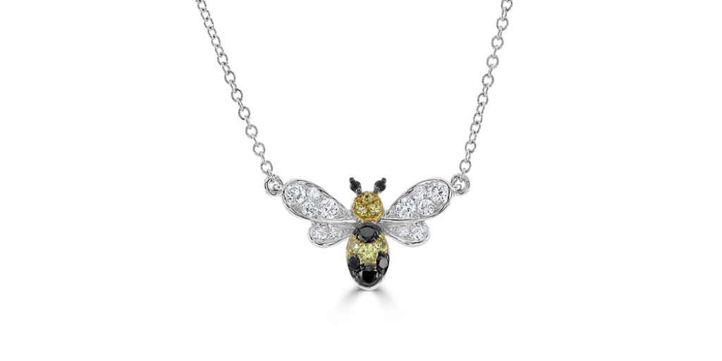 Bee -autiful! Our pretty little bee necklace is waiting to fly away with you, call in for this perfect piece and more gorgeous jewellery today.

#bees #savethebees #inspiredbynature