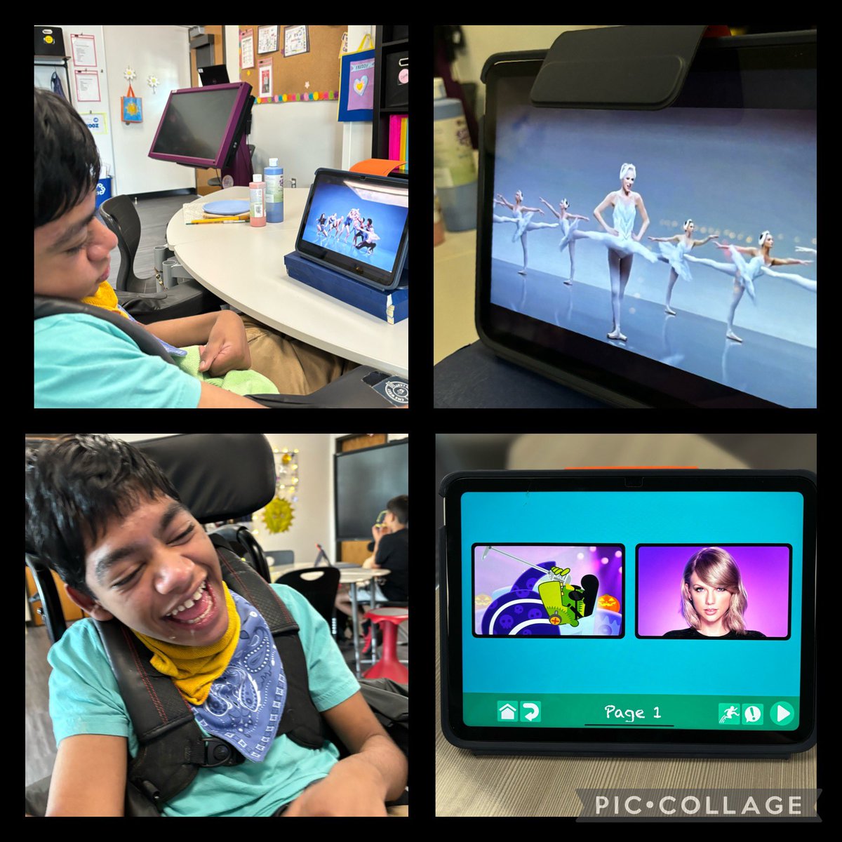 Wendy Lee Pray (@wendyleepray) on Twitter photo Fine and gross motor skill works are hard! The iPad, Go Talk, and <a href="/taylorswift13/">Taylor Swift</a> make it so much more engaging and fun! <a href="/AttainmentCo/">Attainment Company</a> <a href="/AppStore/">App Store</a> <a href="/Apple/">Apple</a> Fine and gross motor skill works are hard! The iPad, Go Talk, and <a href="/taylorswift13/">Taylor Swift</a> make it so much more engaging and fun! <a href="/AttainmentCo/">Attainment Company</a> <a href="/AppStore/">App Store</a> <a href="/Apple/">Apple</a>