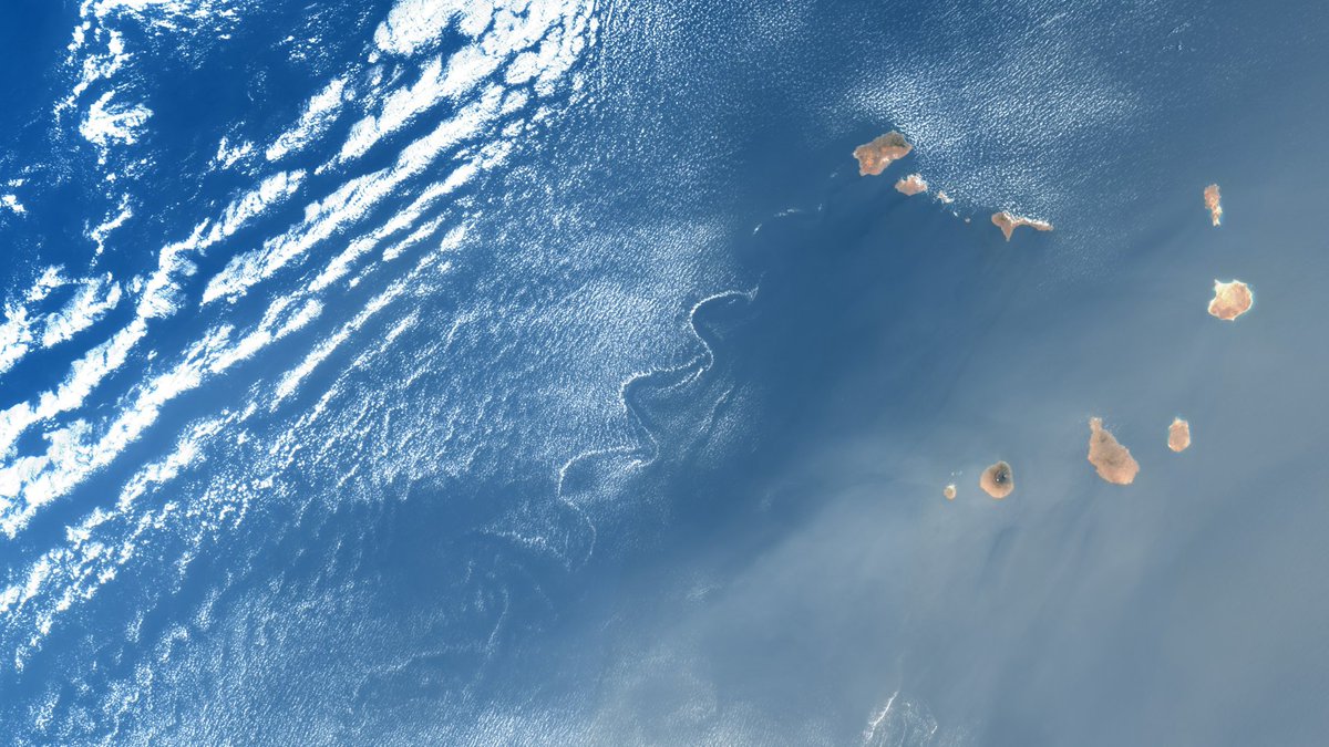 Incredible wave-like cloud swirls were captured southwest of the Cape Verde islands on 1 May by the @CopernicusEU #Sentinel3 satellite 🍥
Find out more about these 'Von Kármán vortices' here: eumetsat.int/image-week-clo…