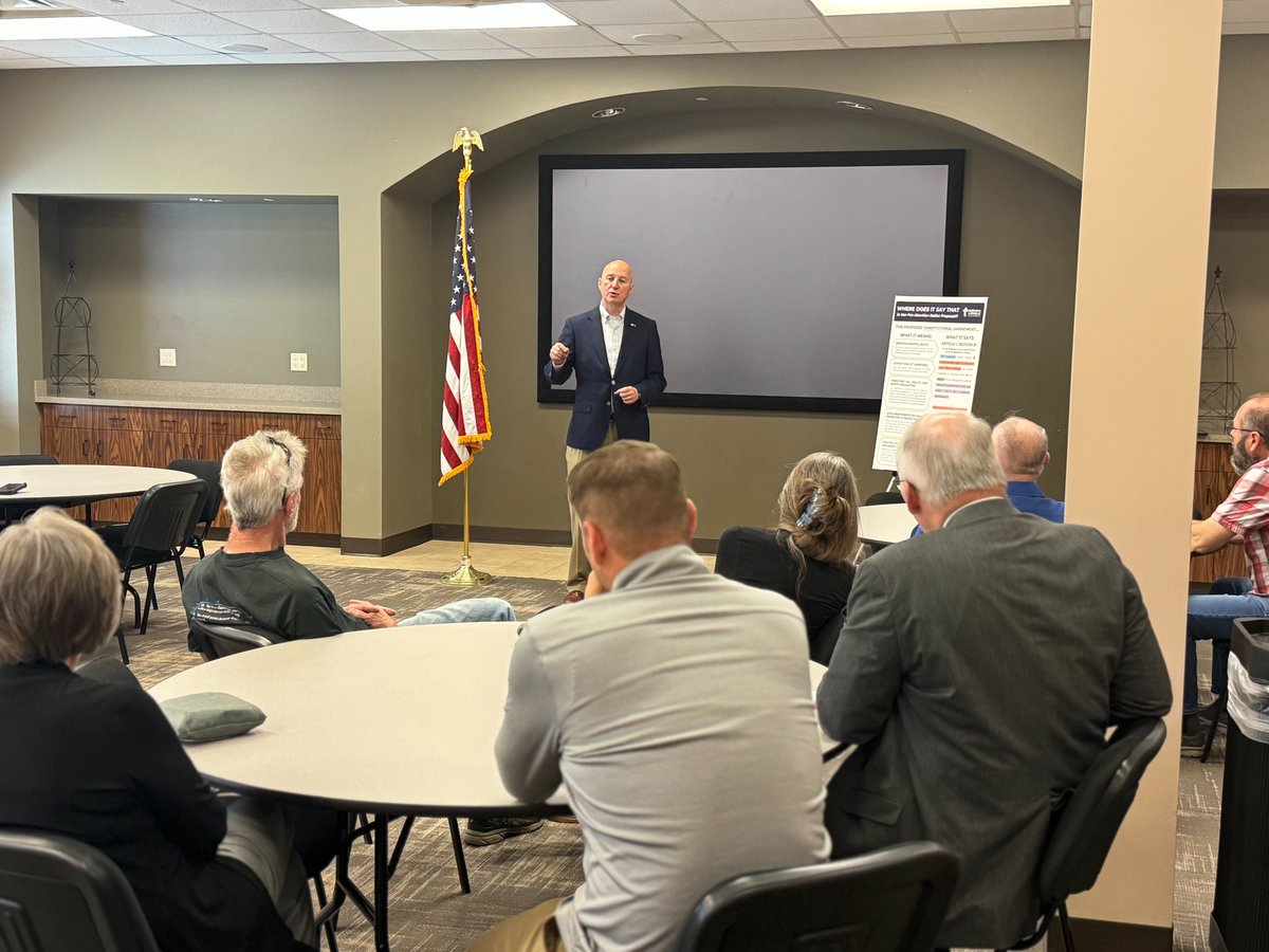Yesterday, I joined Nebraskans in Plattsmouth and Nebraska City to speak about how we can protect women and children in Nebraska by fighting back against the extreme abortion-on-demand lobby.

Nebraska is a pro-life state and I am proud to stand for life.
