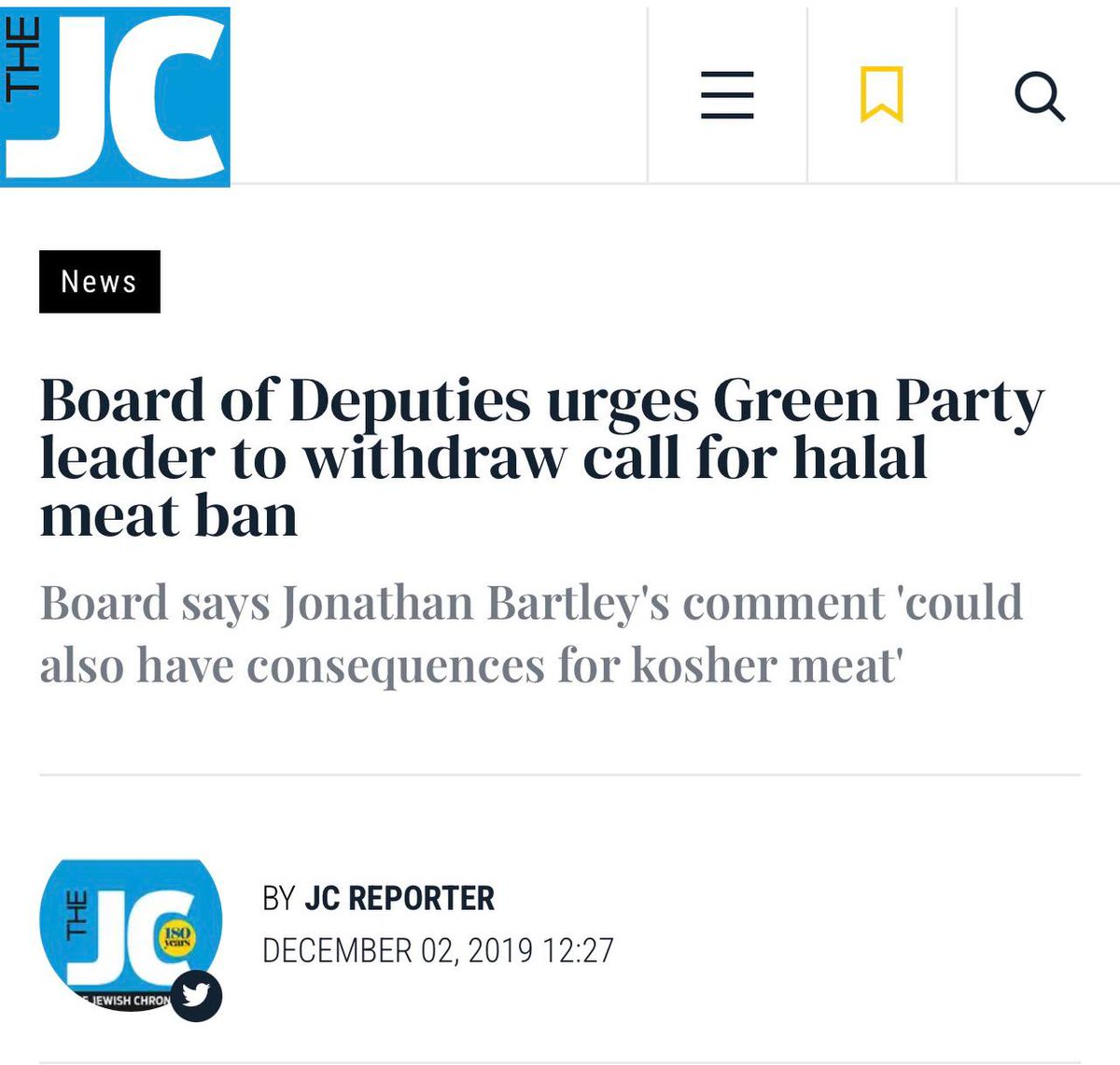 The new Green Party councillor has said his critics are Islamophobic. 

Didn’t see that one coming! 

I wonder if he thinks the party he represents are Islamophobic as the Greens once said they would ban halal slaughter until that was shut down by Tel Aviv. 

It would be…