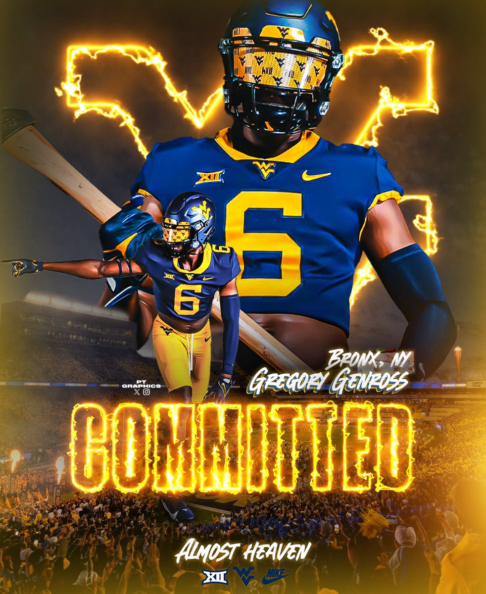 A dream is worth 
nothing if you leave it on a pillow #AGTG #committed #WVU @CoachRich72 @CoachBlaineStew ⛰️💛💙