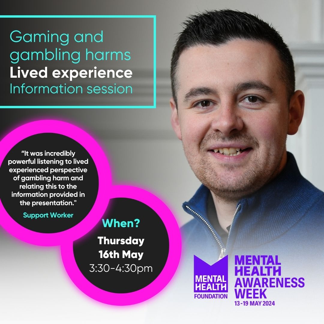It's Mental Health Awareness Week (13-19th May), and @YgamUK are hosting a live session with Sam Starsmore, sharing accounts of how gambling can have a detrimental impact on an individual’s life and those around them.

3:30pm on 16/5

Join here:
twtr.to/SAf_7