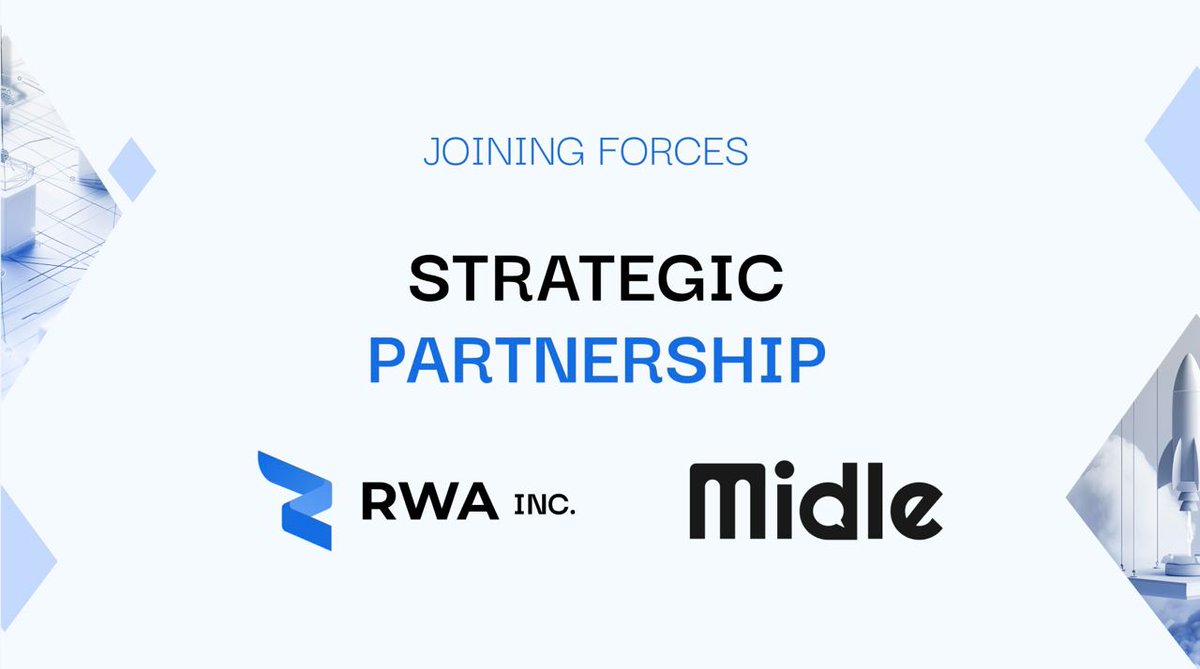 📢Partnership Announcement! We are proud to team up with the industry-leading marketing ecosystem, @midle_official to drive engagement in the asset #tokenization market. Midle combines a host of features that gamify user engagements and help drive retention, rewards, and…