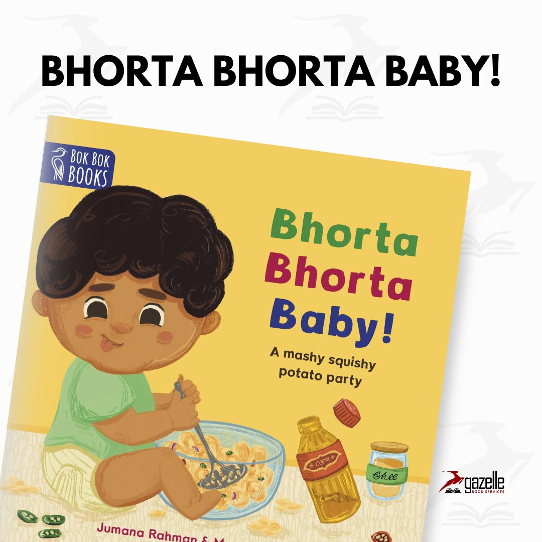 Join in on this mashy squishy potato party!! 🥳❤️ Bhorta Bhorta Baby! Available on our website, click the link in bio🔗 #gazellebooks #bokbokbooks