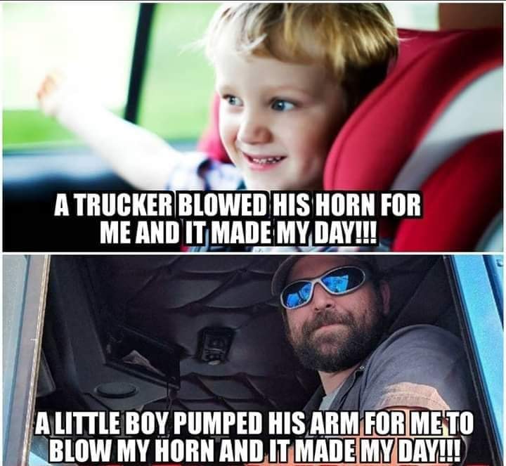 I LOVED doing this as a kid.  

Do truckers enjoy it or get annoyed?