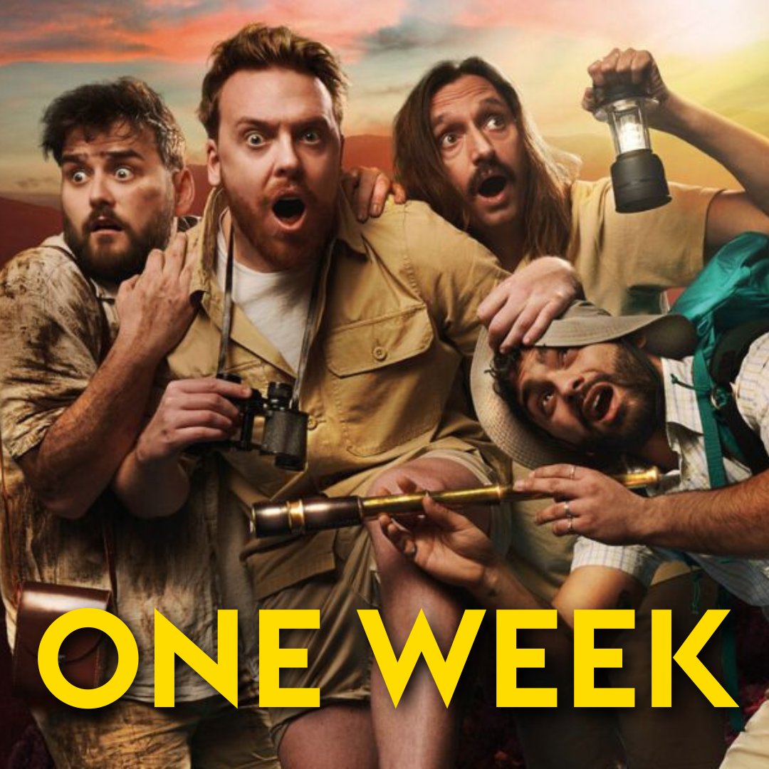 JaackMaate's Happy Hour returns to Leeds in ONE WEEK! 🎙️ Join Jack, Stevie, Robbie & Alfie as they head out on a magical quest that makes Lord of the Rings look like an uneventful trip to an industrial estate. 🗺️ Limited tickets available. 14 May 2024 👉 loom.ly/gXeElp4