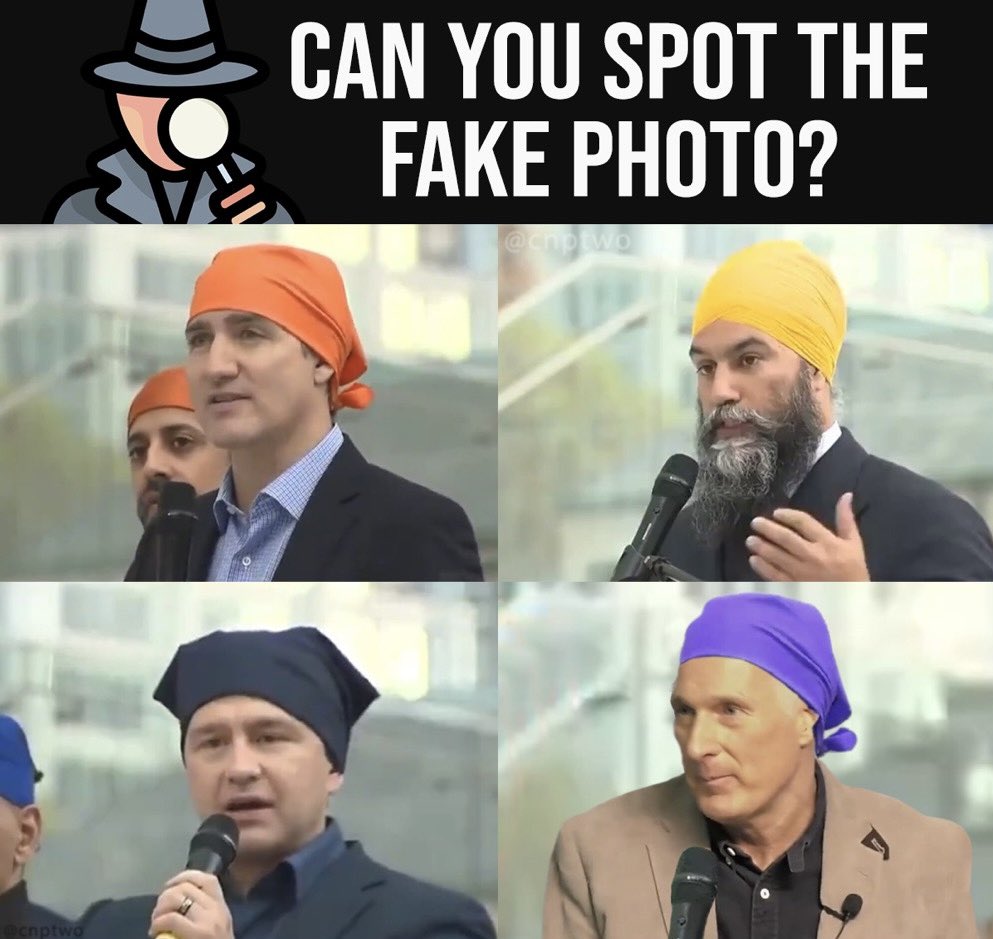 Can you spot the fake photo? (Credit: @cnptwo)