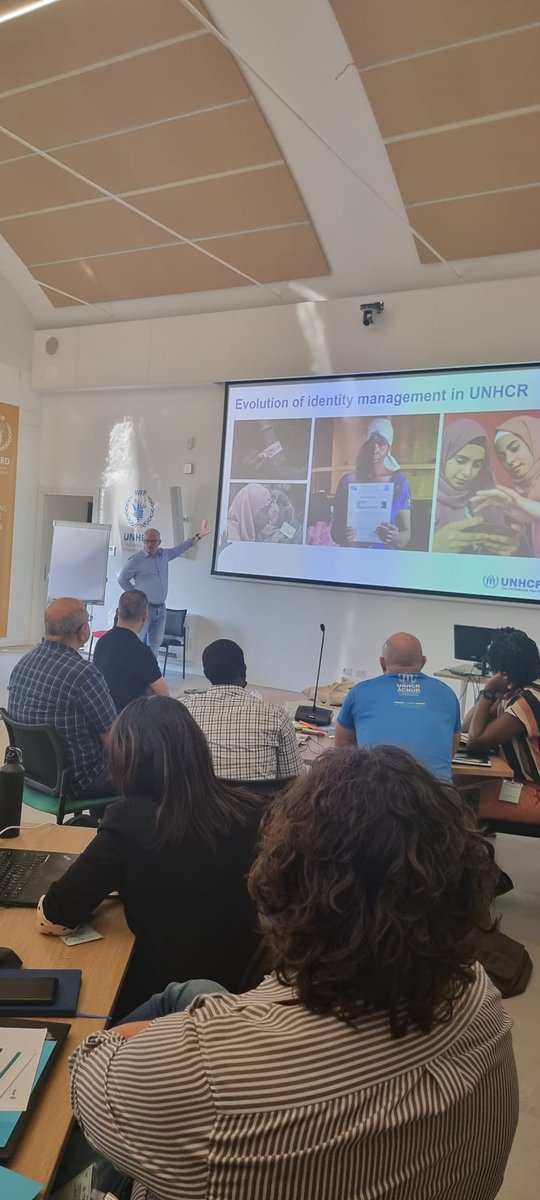 unhcrdata's tweet photo. 📢Our Emergency Registration Learning Programme (ERLP) kickstarted in Brindisi, Italy 🇮🇹! From May 6-10, 23 participants will train to become part of the @Refugees Emergency Response Team. Through coaching &amp; simulations, they'll acquire registration skills for crisis situations. https://t.co/T7rQyKqkex