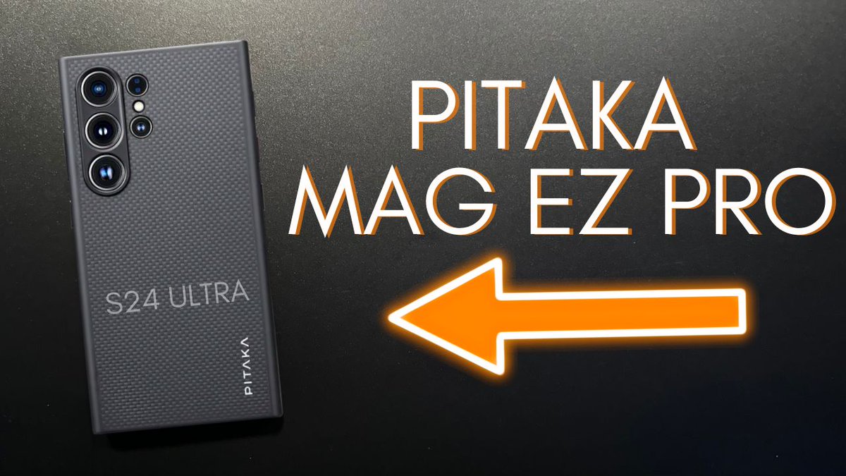 🚨 PITAKA MAGEZ PRO FOR SAMSUNG S24 ULTRA 🚨

It's finally here! The most anticpated case for the Samsung S24 Ultra from @PitakaGallery! Let's check this out and see if it's up to the hype!

Link to video: youtu.be/7FbAiQiTa5A

#MTT
#Pitaka
#SamsungS24Ultra
#CaseReview